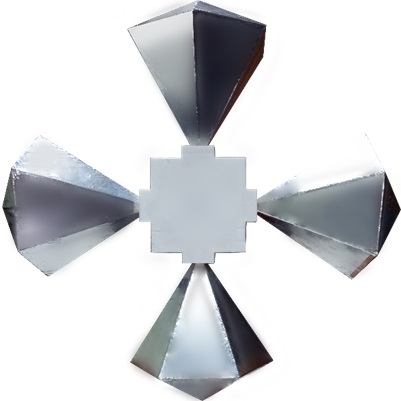Dual polarized Bi-Conical Antenna